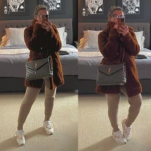 KENSIE REVERSIBLE TEDDY FUR JACKET
